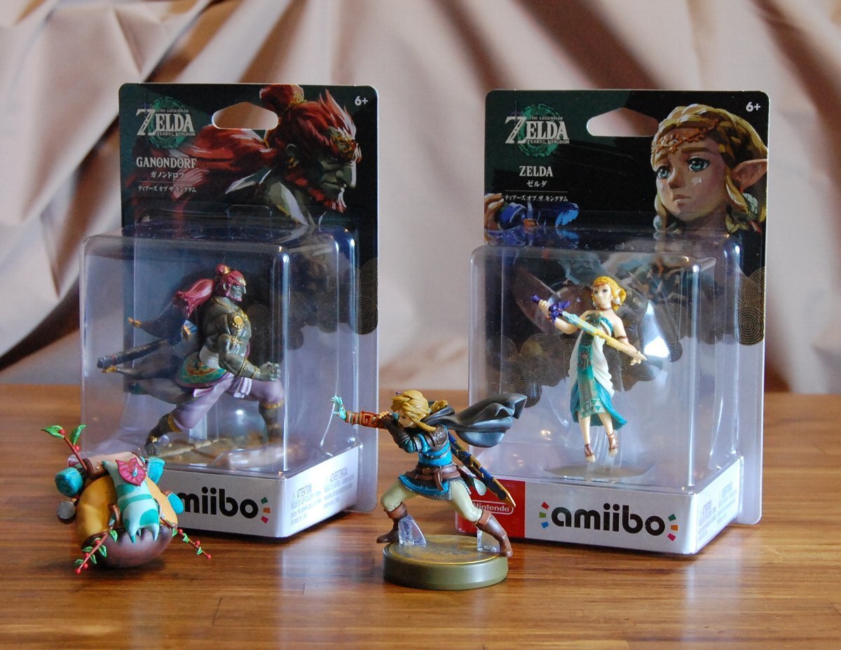 ゼルダ姫とガノンドロフのamiibo: 地球座日記